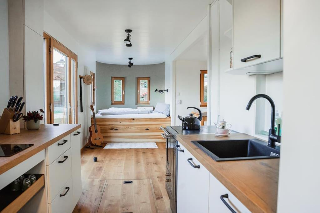 Wohnwagon Paul - Autarkie Erleben! - Tiny House Villa Oberschneiding Exterior foto